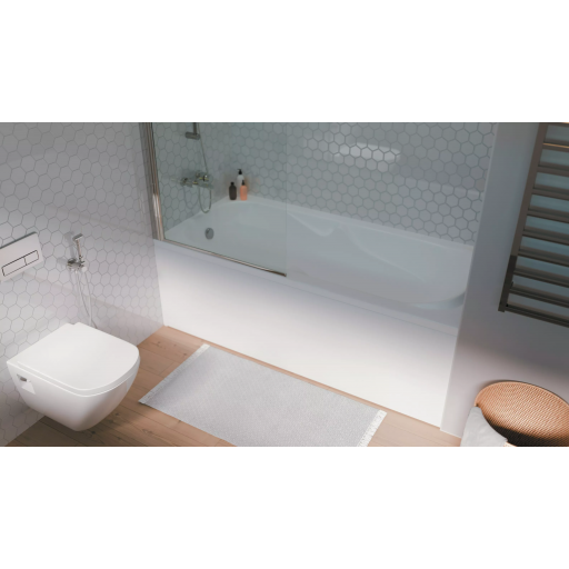 Ванна акриловая Marka One Kleo белая 160х75 см 01кл1675